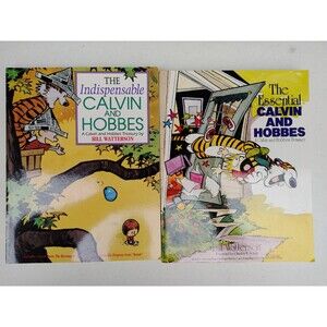 Indispensable & The Essential Calvin & Hobbes Books Watterson 1988/1992  (170)